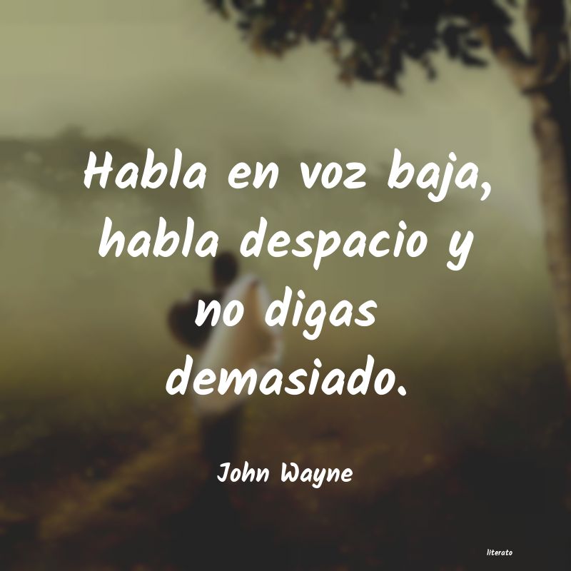 Frases de John Wayne