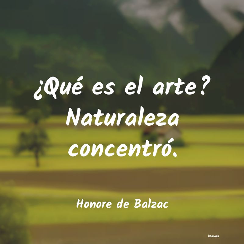 Frases de Honore de Balzac