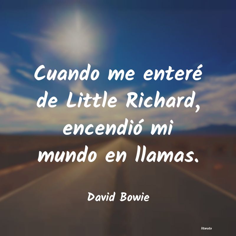 Frases de David Bowie