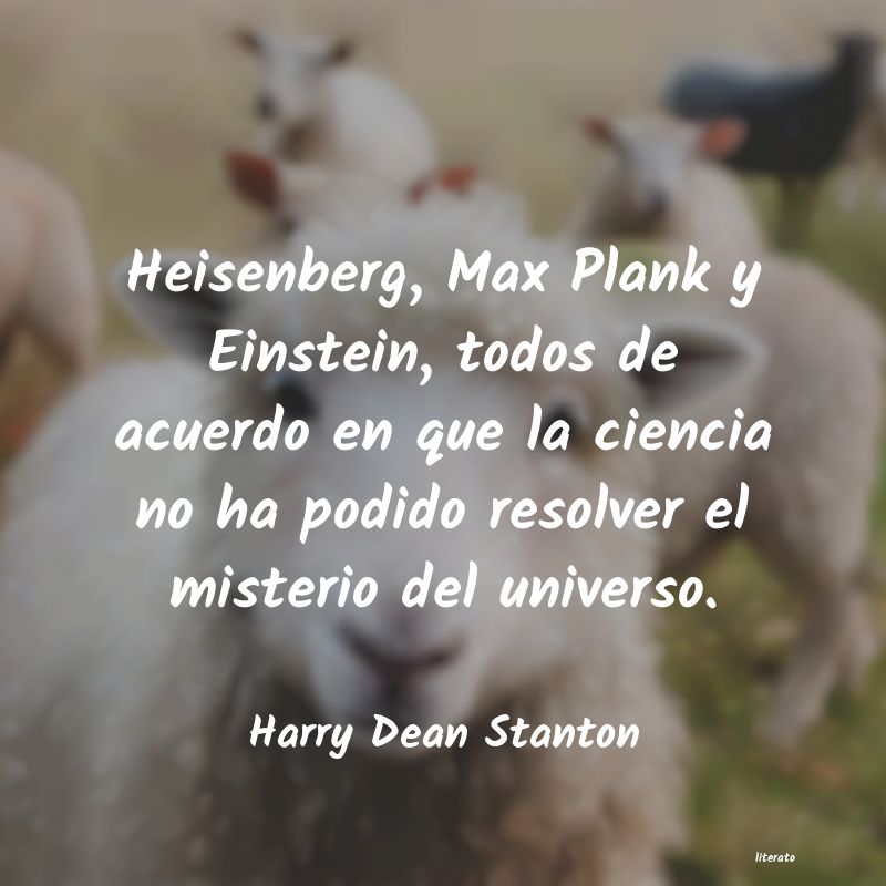 Frases de Harry Dean Stanton