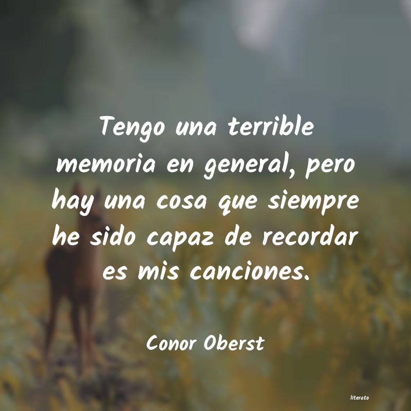 frases de Conor Oberst
