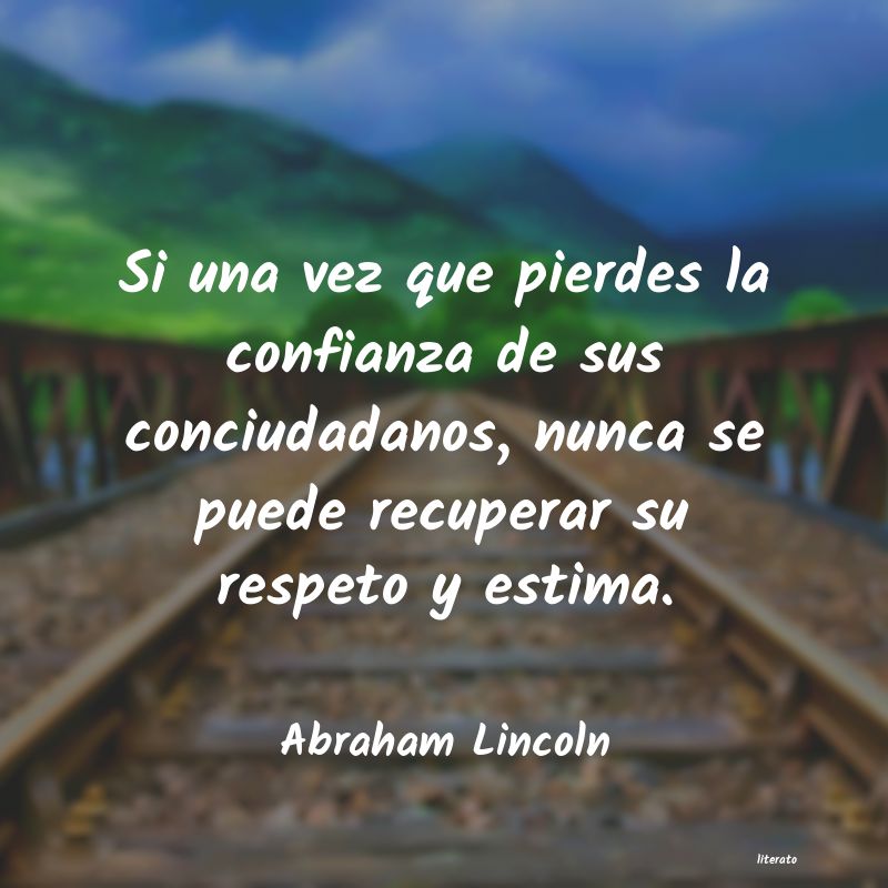 Frases de Abraham Lincoln