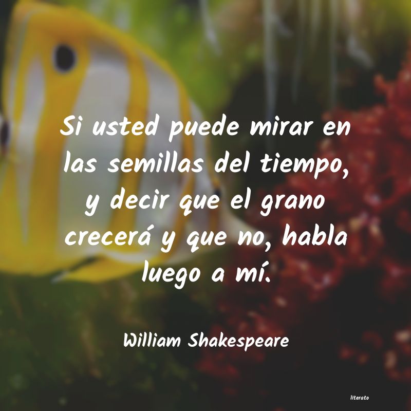 Frases de William Shakespeare