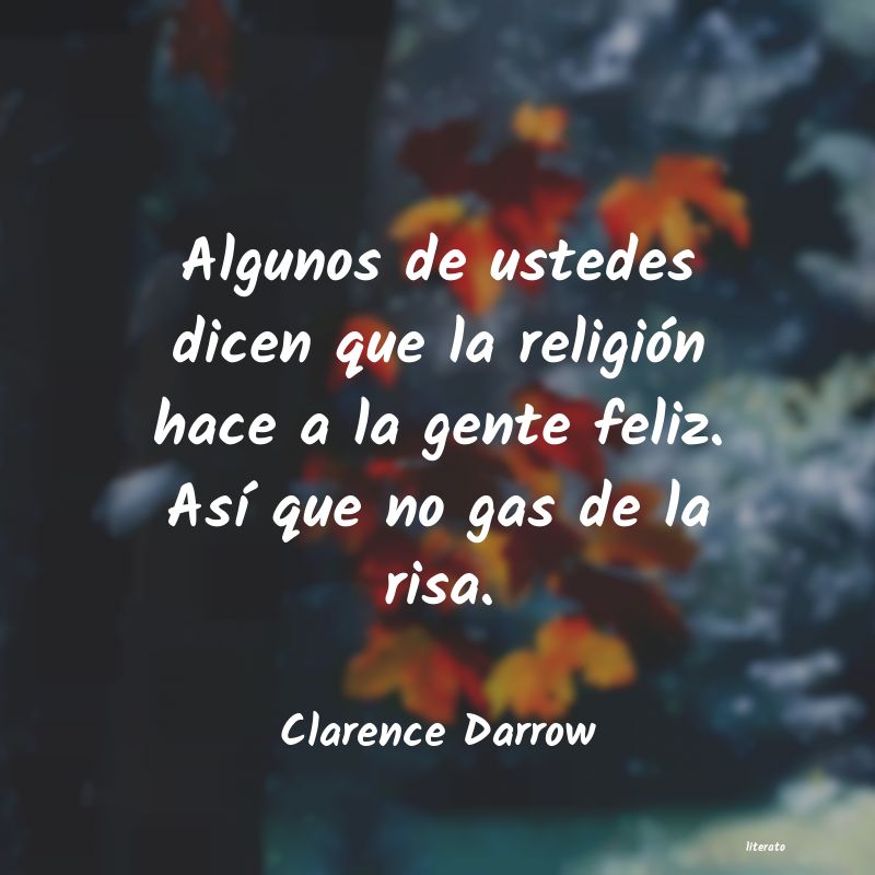 Frases de Clarence Darrow