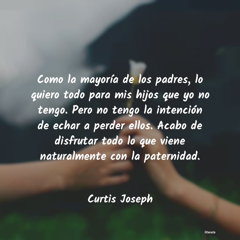 Frases de Curtis Joseph