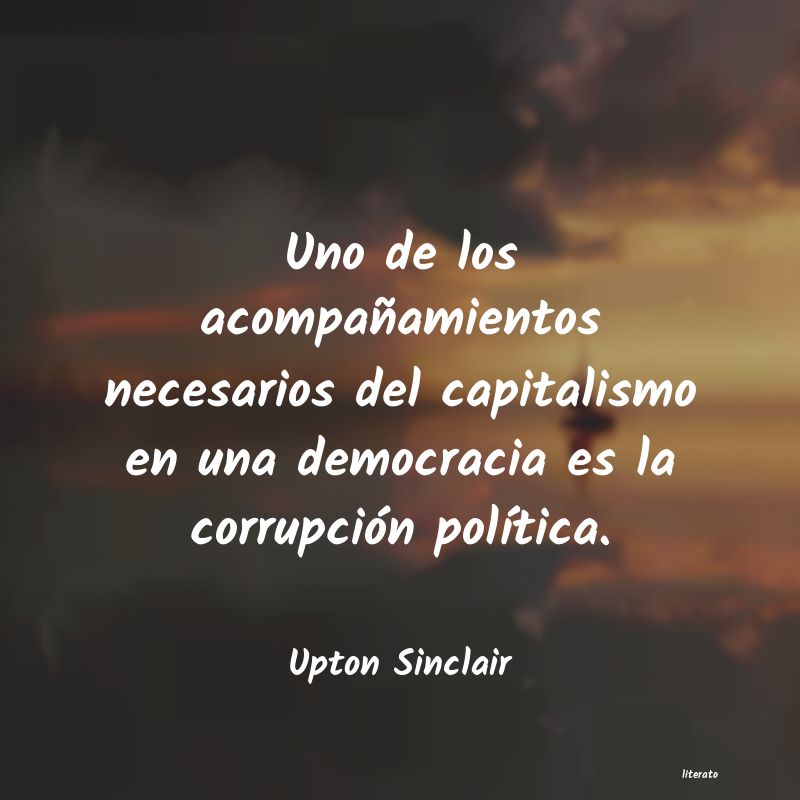 Frases de Upton Sinclair