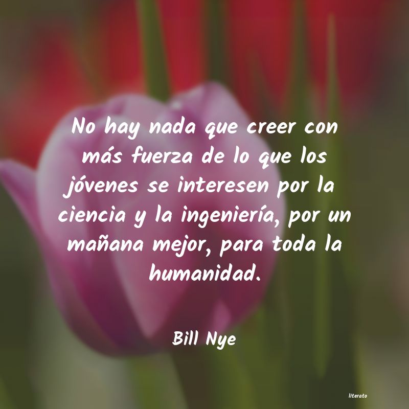 frases de Bill Nye