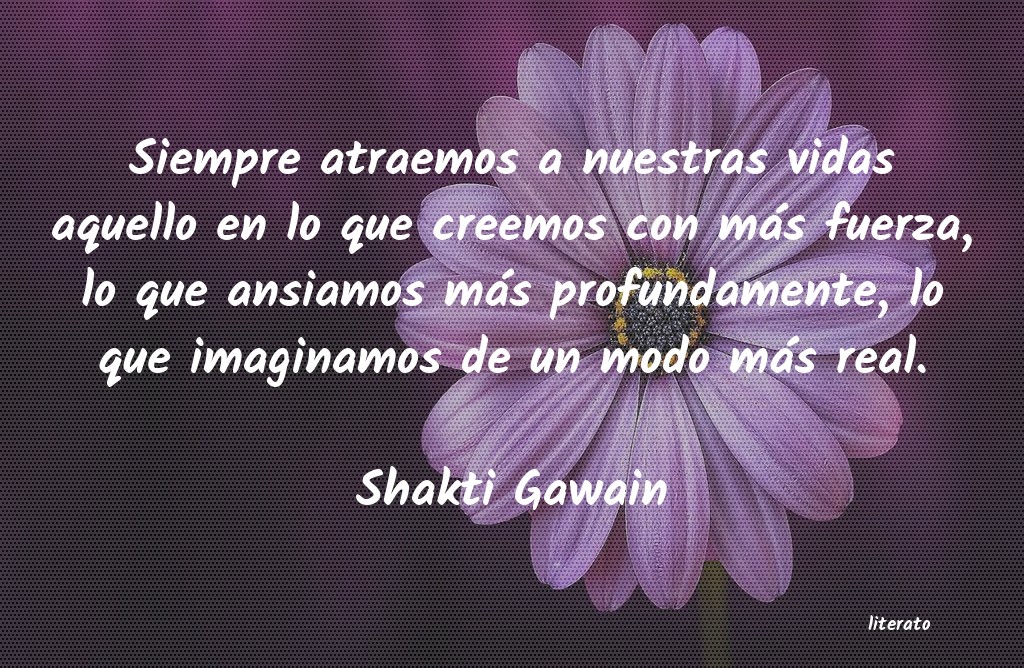 Frases de Shakti Gawain