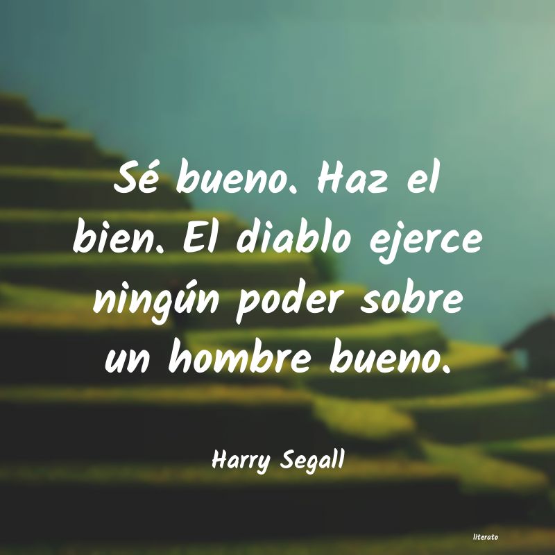 Frases de Harry Segall