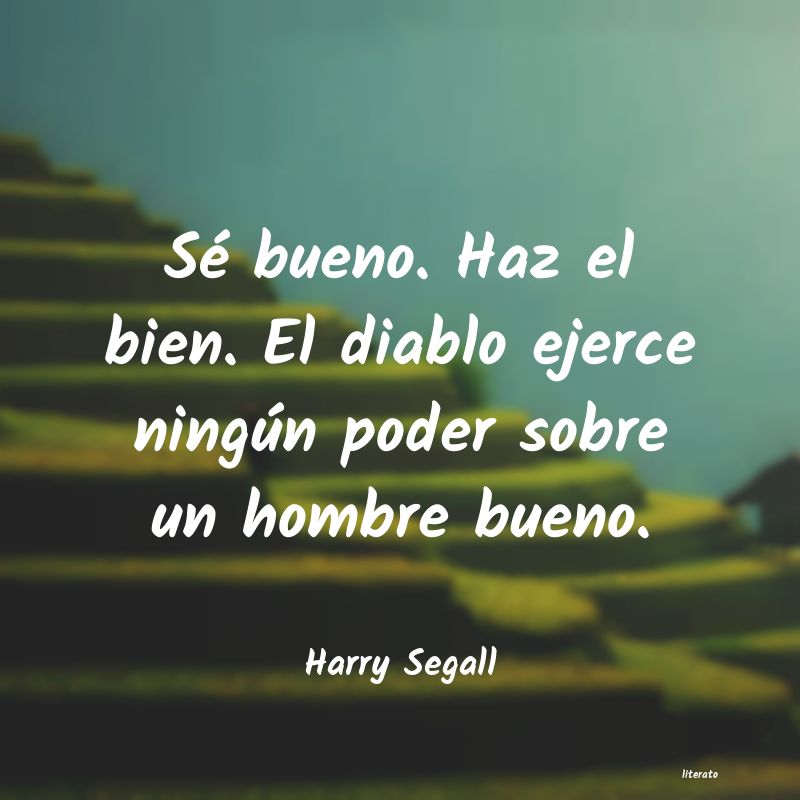 frases de Harry Segall