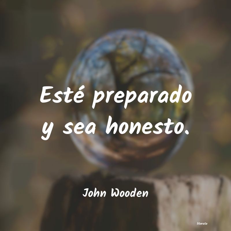 frases de John Wooden