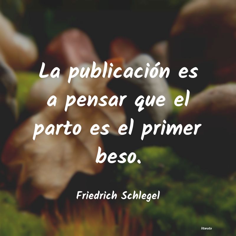 frases de Friedrich Schlegel