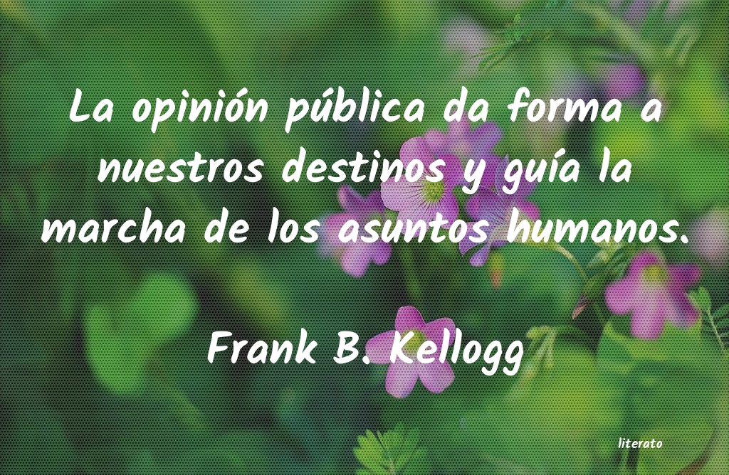 Frases de Frank B. Kellogg