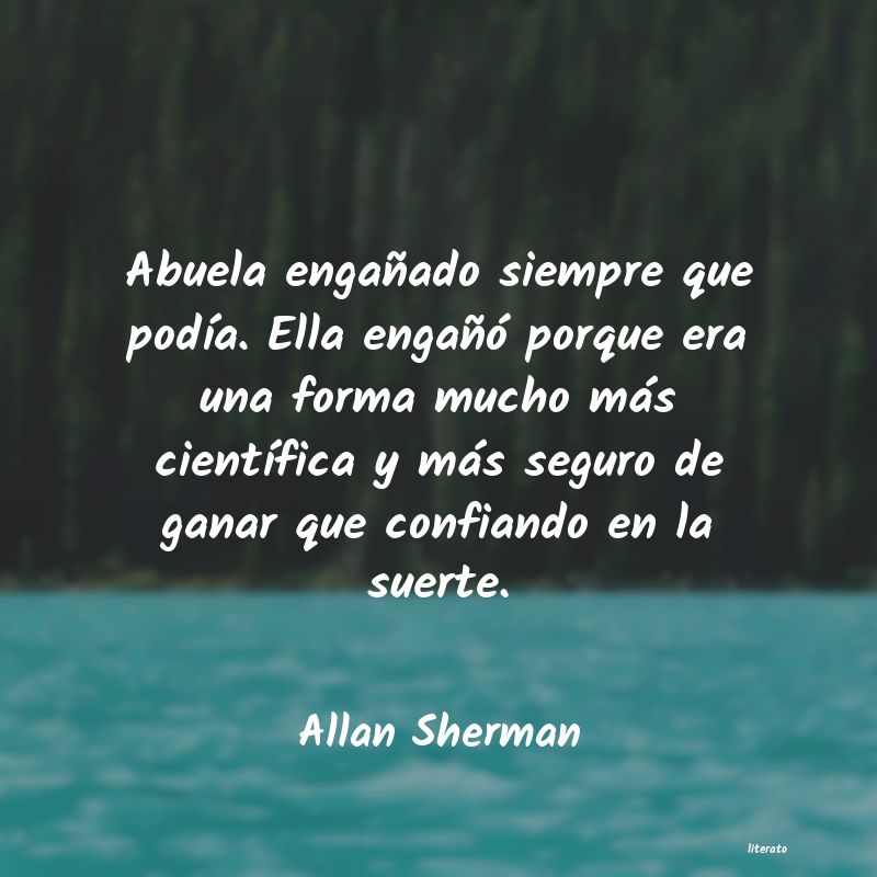 Frases de Allan Sherman