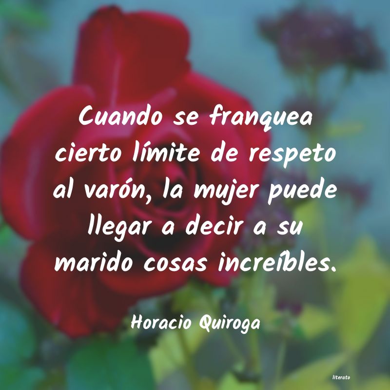 Frases de Horacio Quiroga