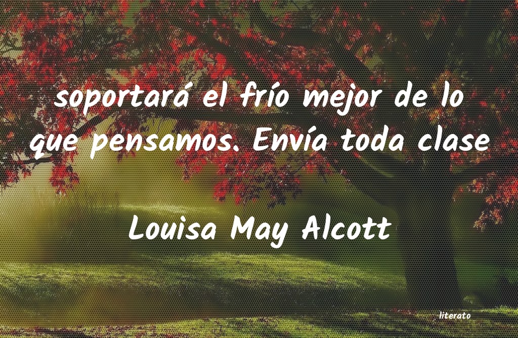 frases de Louisa May Alcott