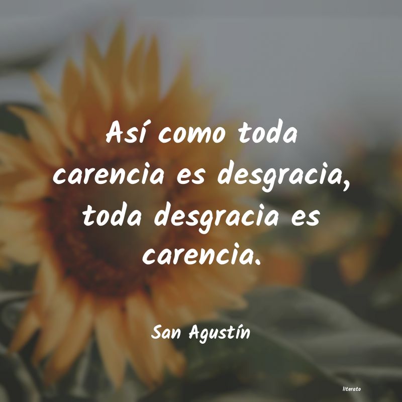 Frases de San Agustín