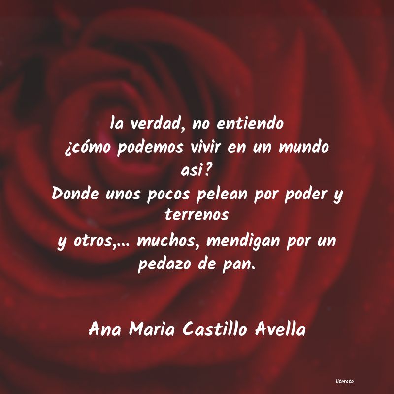 frases de Ana Maria Castillo Avella