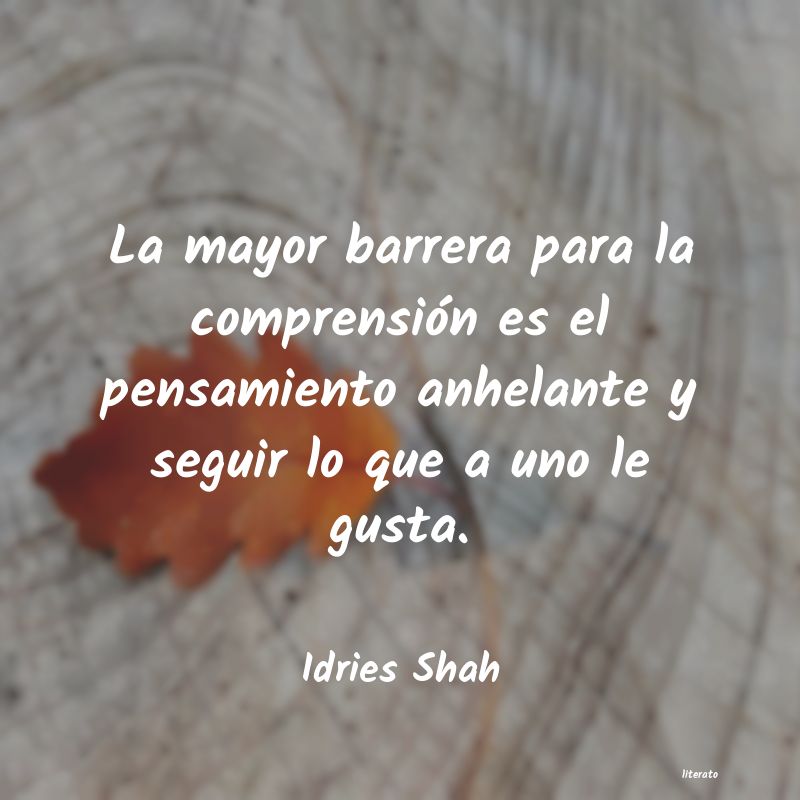 frases de Idries Shah