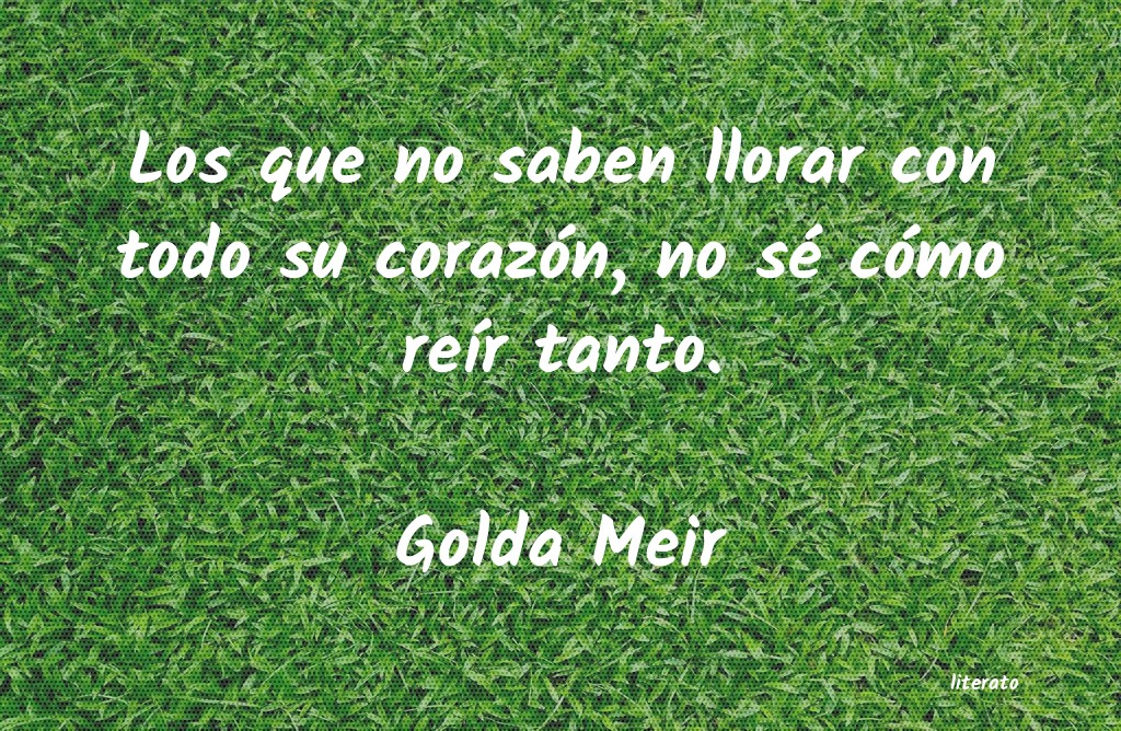 frases de Golda Meir