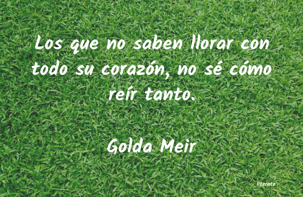 Frases de Golda Meir