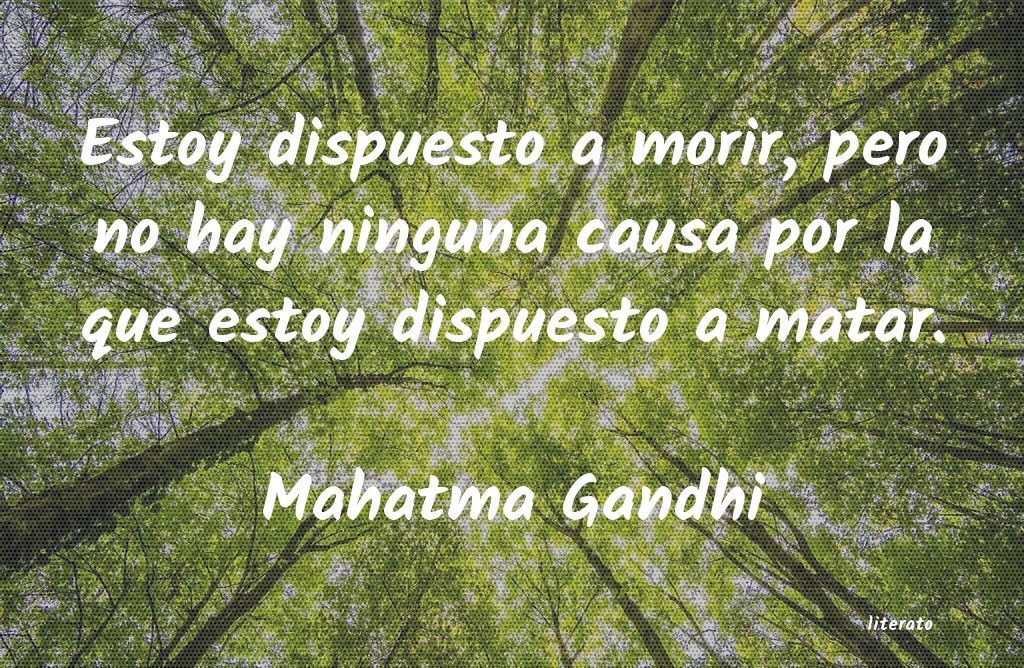 Frases de Mahatma Gandhi