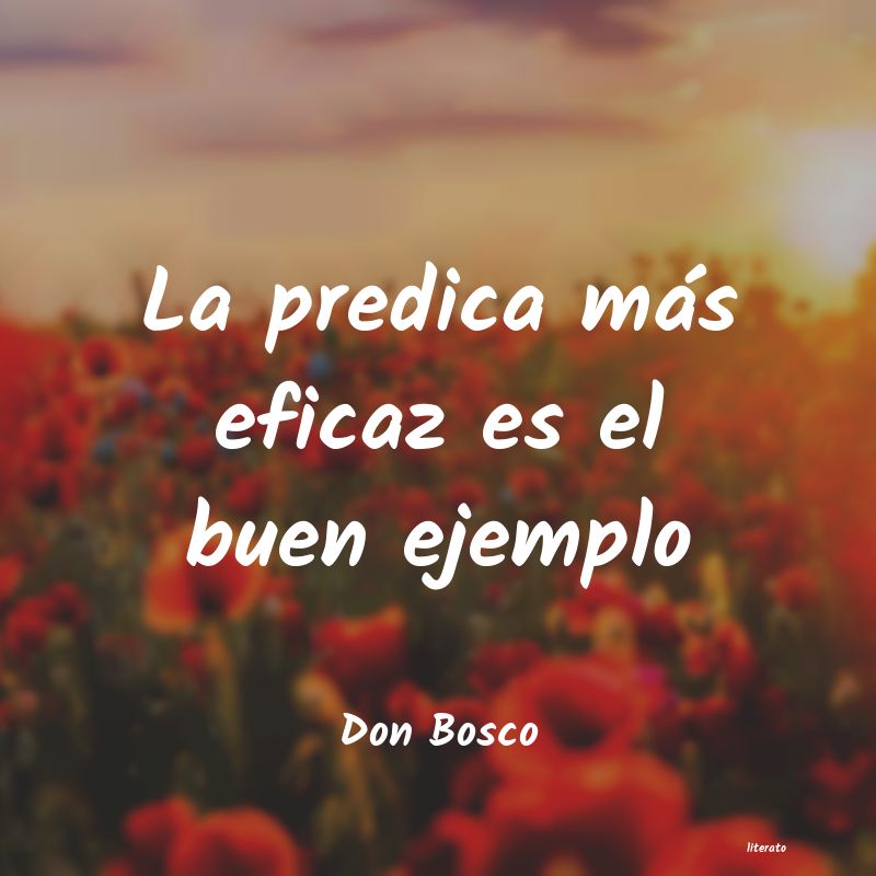 Frases de Don Bosco