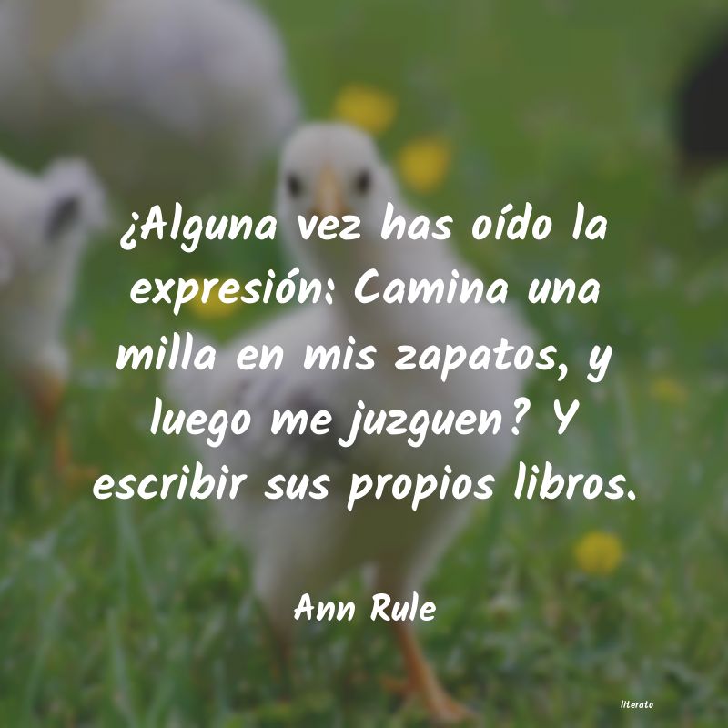 Frases de Ann Rule