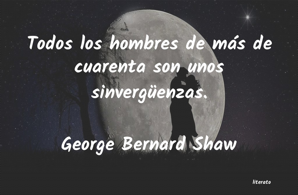 frases de George Bernard Shaw