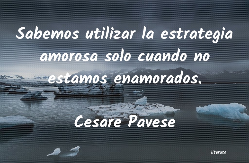 Frases de Cesare Pavese