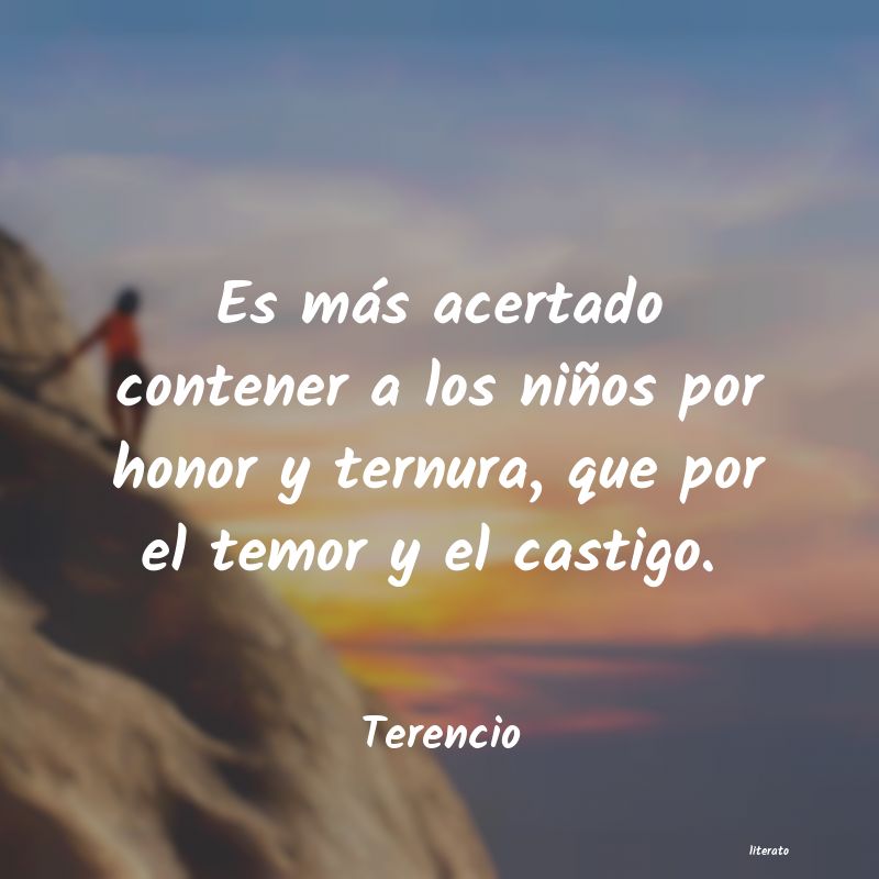 Frases de Terencio