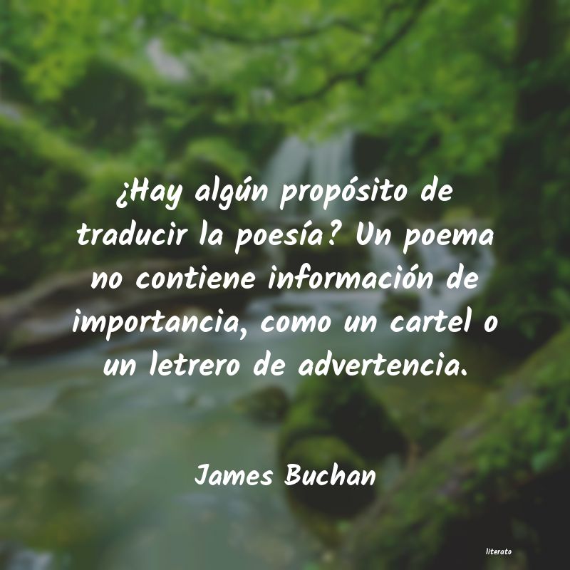 Frases de James Buchan