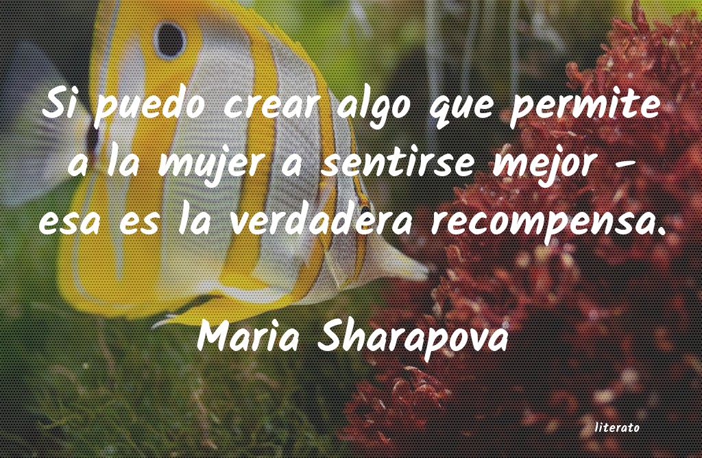 Frases de Maria Sharapova