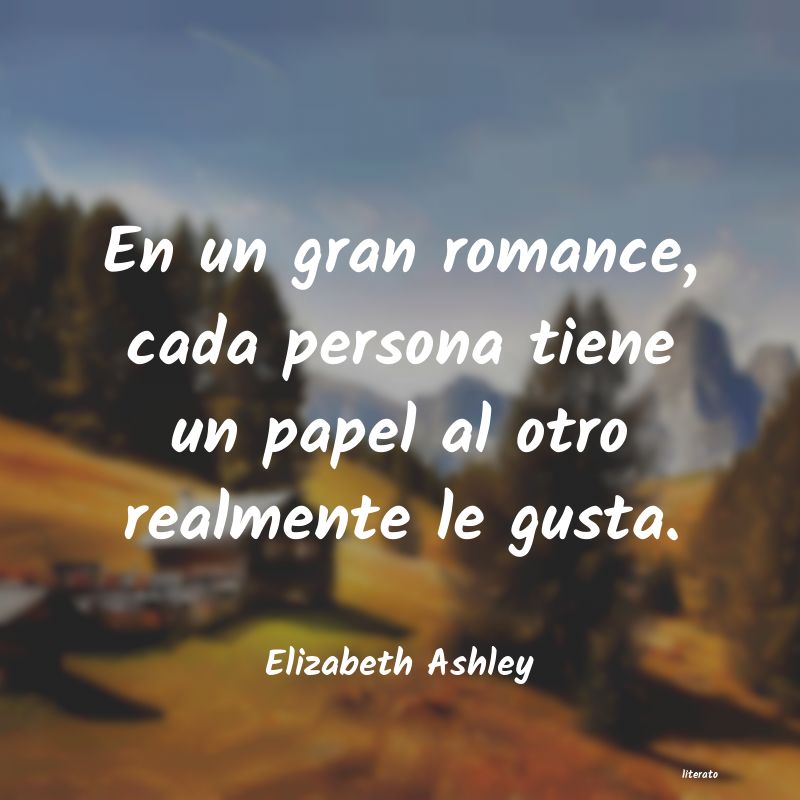 frases de Elizabeth Ashley