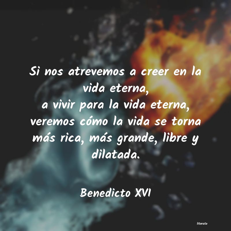 Frases de Benedicto XVI