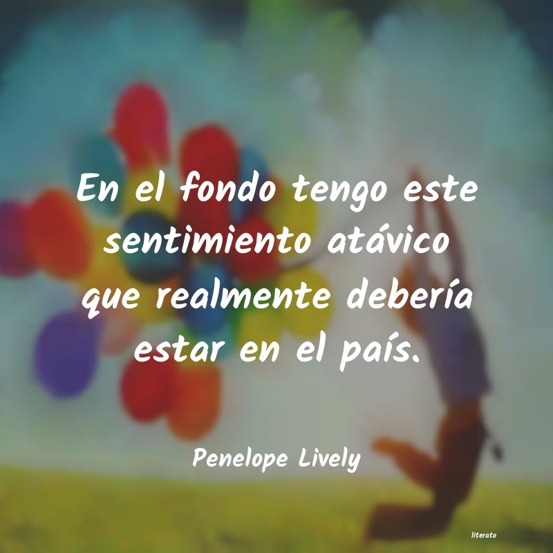 frases de Penelope Lively