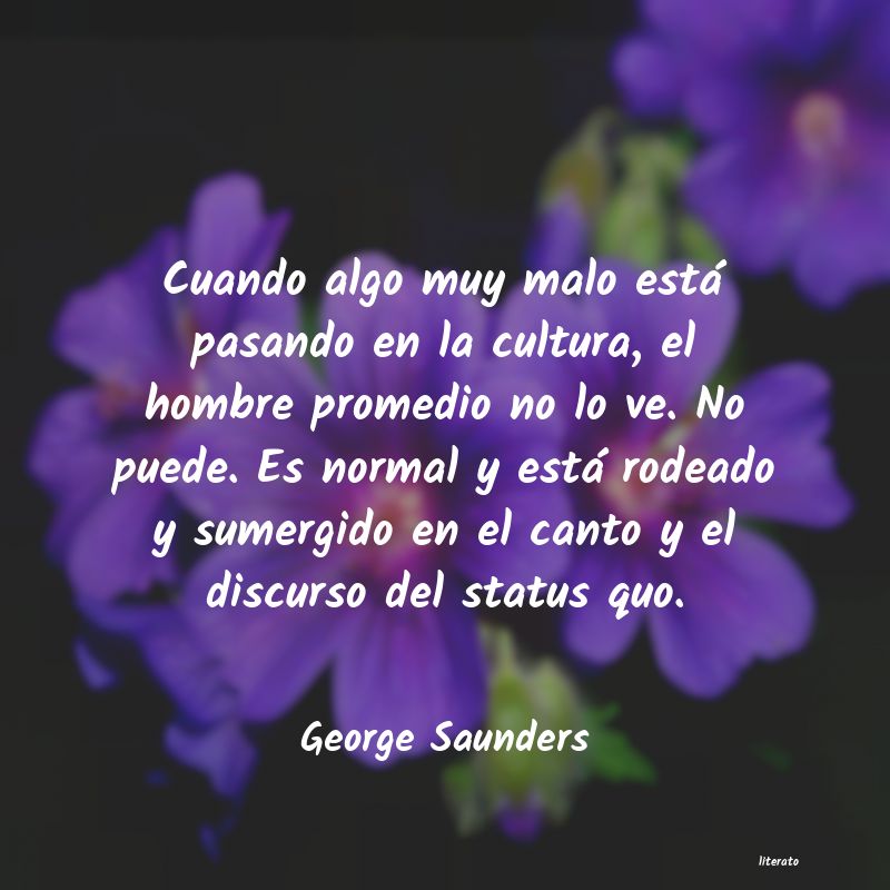frases de George Saunders