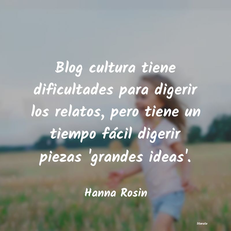 frases de Hanna Rosin