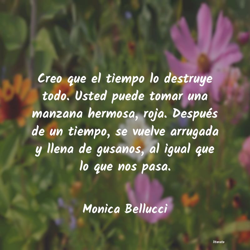 frases de Monica Bellucci