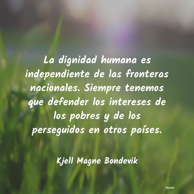 Frases de Kjell Magne Bondevik