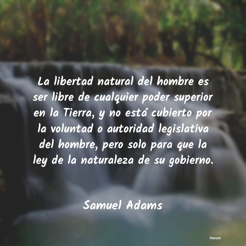 Frases de Samuel Adams