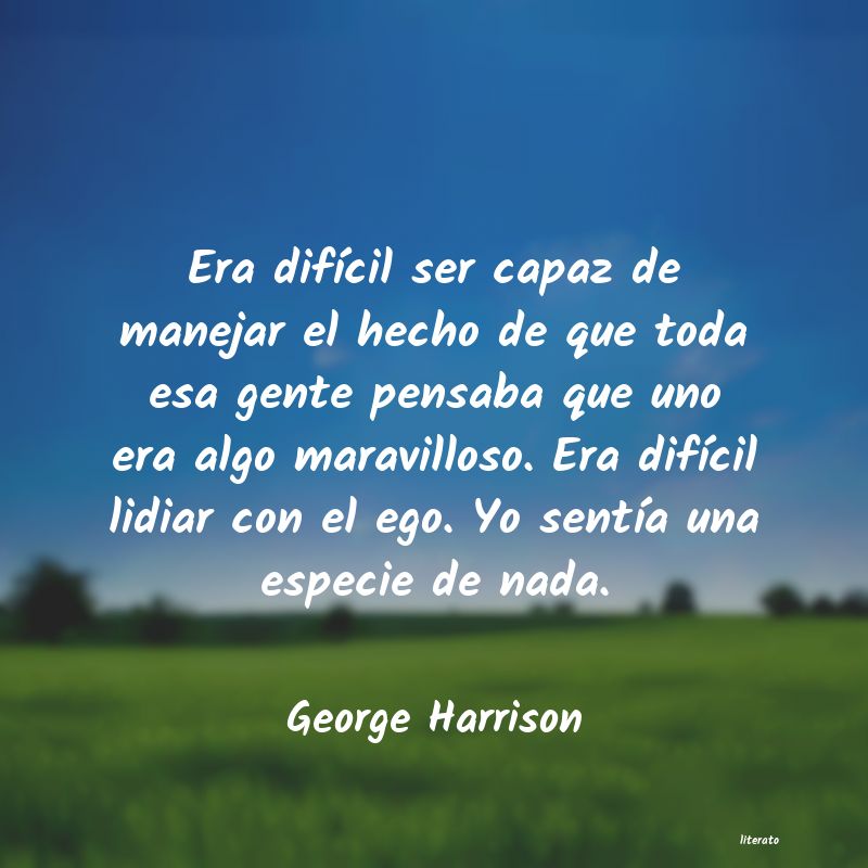 Frases de George Harrison