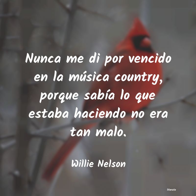 frases de Willie Nelson