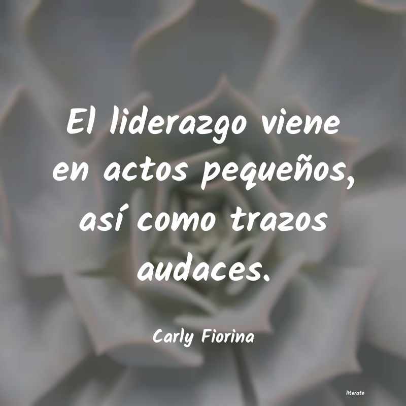 frases de Carly Fiorina