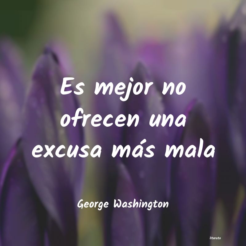 Frases de George Washington