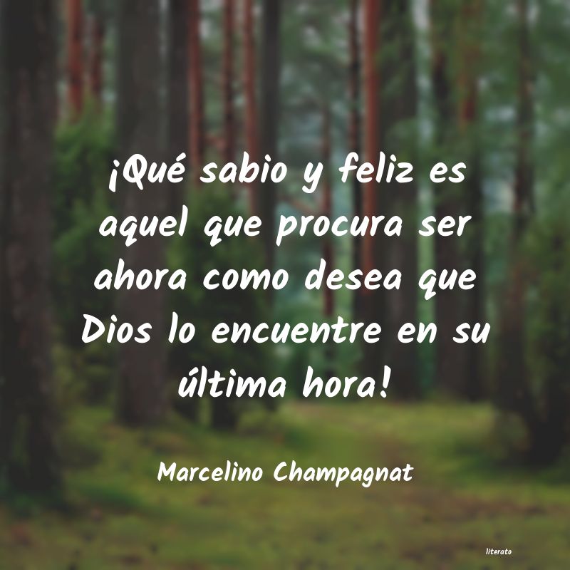 frases de Marcelino Champagnat