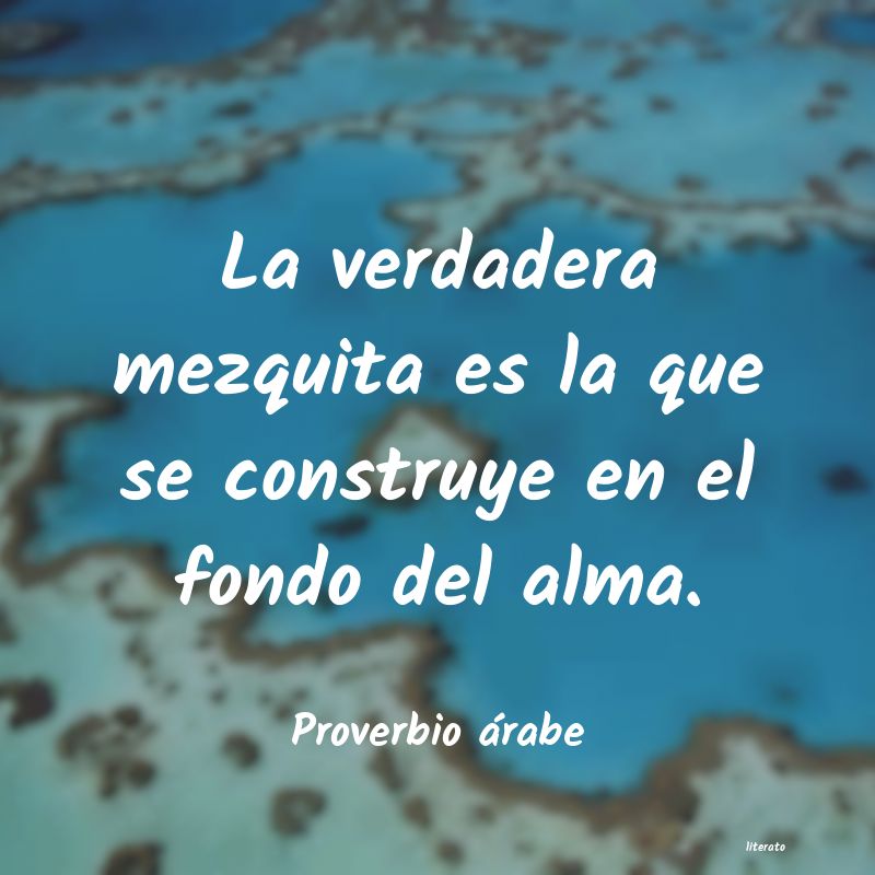 Frases de Proverbio árabe