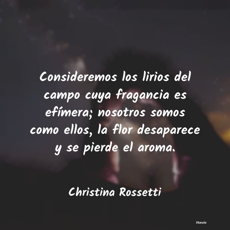 frases de Christina Rossetti