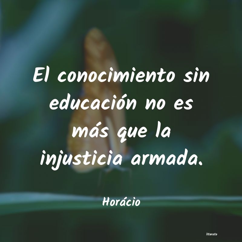 frases de Horácio