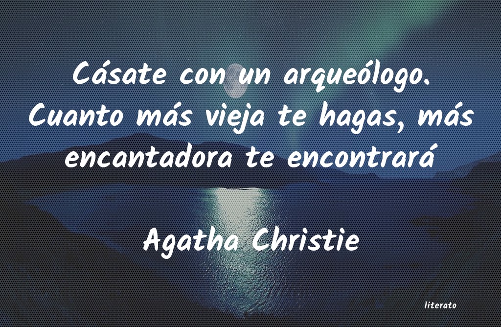 Frases de Agatha Christie